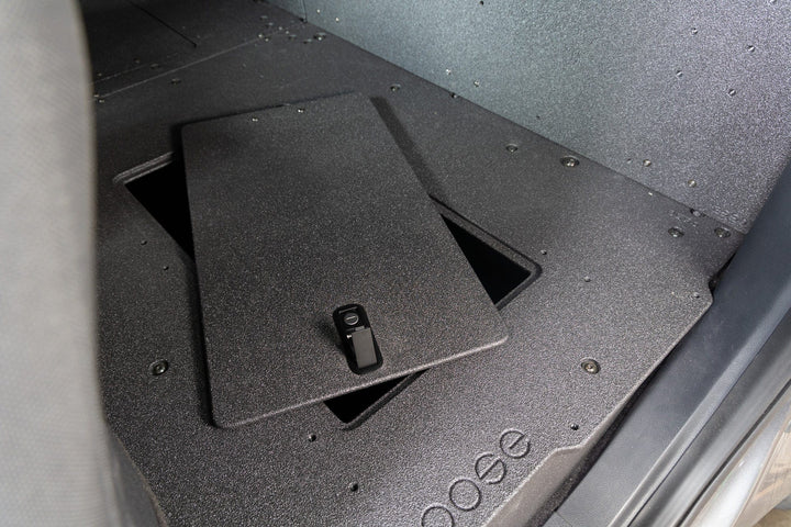 Goose Gear Ford F150 2015-Present 13th &amp; 14th Gen. SuperCab - Second Row Seat Delete Plate System