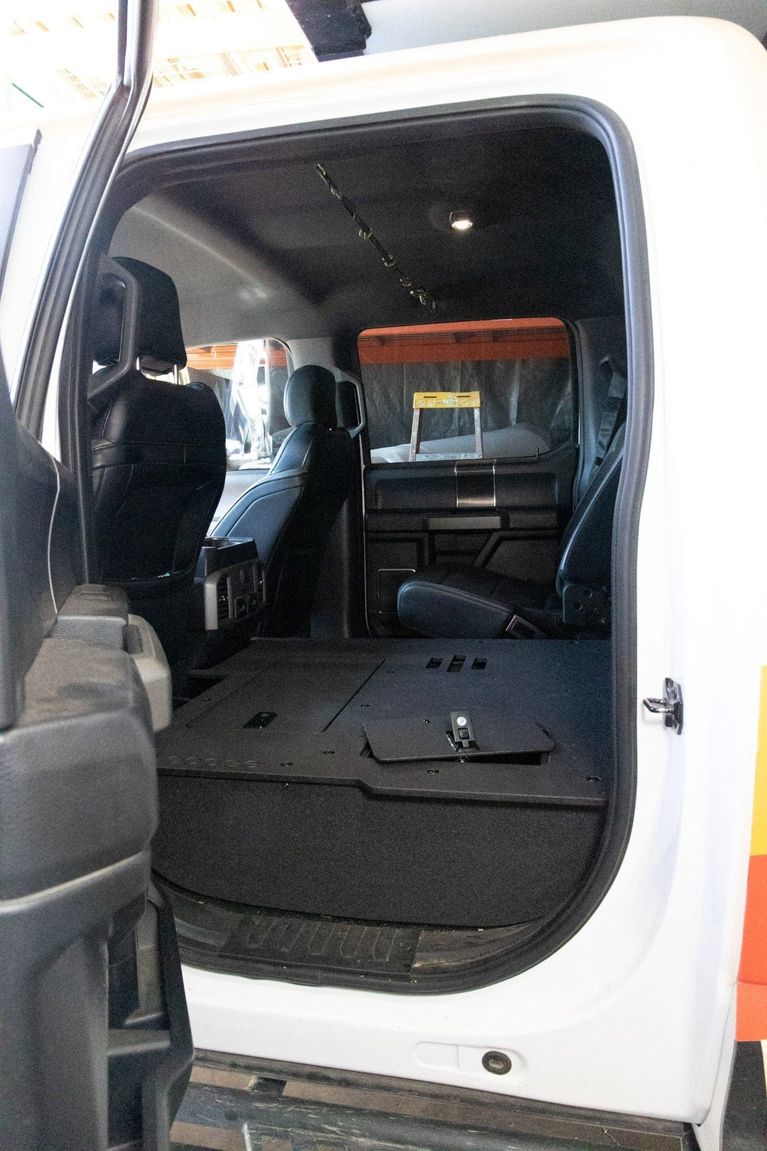 Goose Gear Ford F150 2015-Present 13th &amp; 14th Gen. SuperCrew - Second Row Seat Delete Plate System