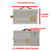 The Hekla: 304 Sexy Stainless Steel LavaBox with Dual-Burner