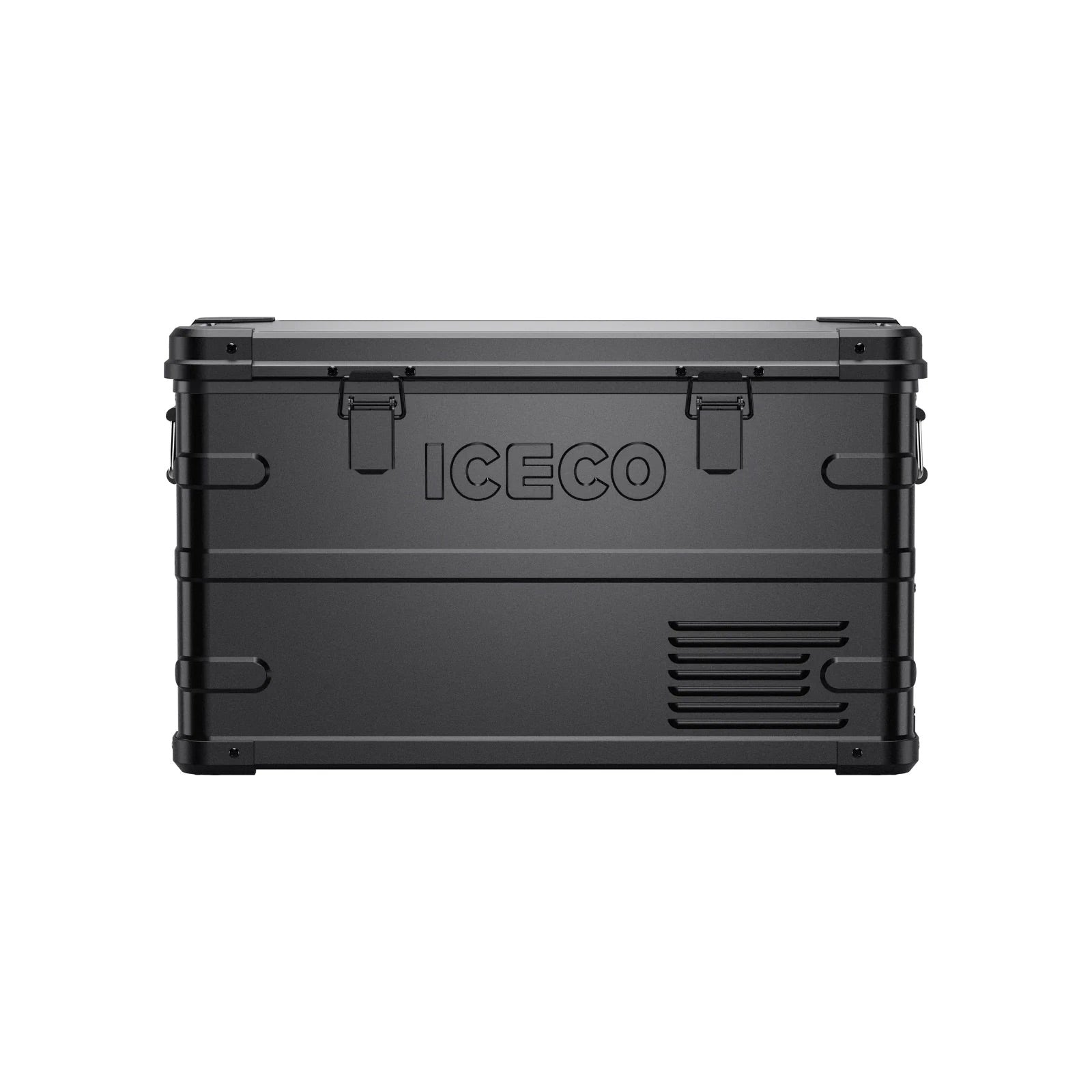 APL35 Dual Zone Aluminum Silver Fridge | ICECO | 35 LT BLACK