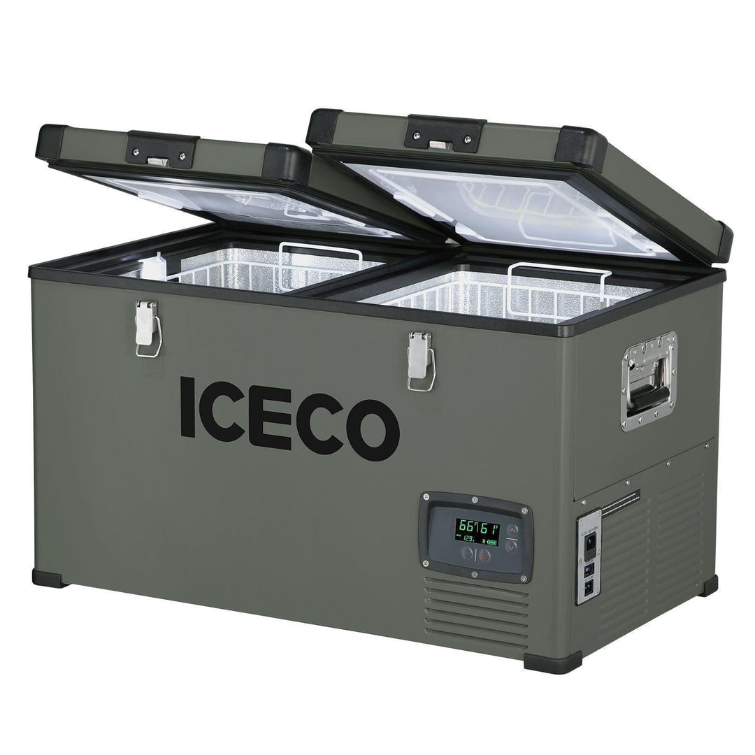 VL60 Dual Zone Metal Freezer with Cover | ICECO | 60L
