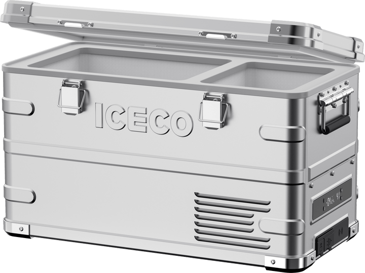 APL35 Dual Zone Aluminum Silver Freezer | ICECO | 35L