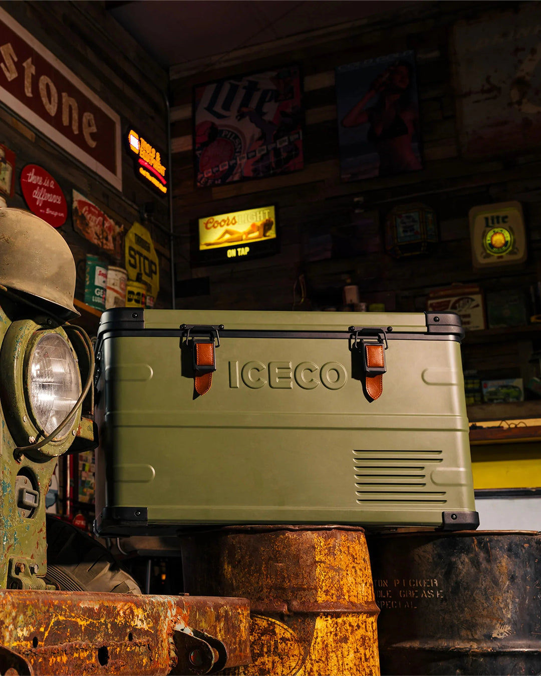 Limited Edition APL35 Dual Zone Aluminum JEEP Fridge By IceCo