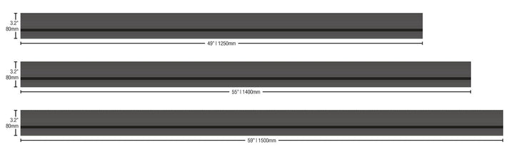 Additional K9 Gutter Mount Load Bar Assemblies (1 Load Bar &amp; 2 Legs)