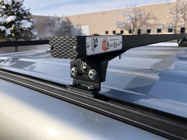 Additional K9 Rail Mount Load Bar Assemblies (1 Load Bar &amp; 2 Feet)