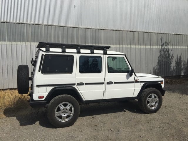 Mercedes G Wagen K9 Roof Rack Kit
