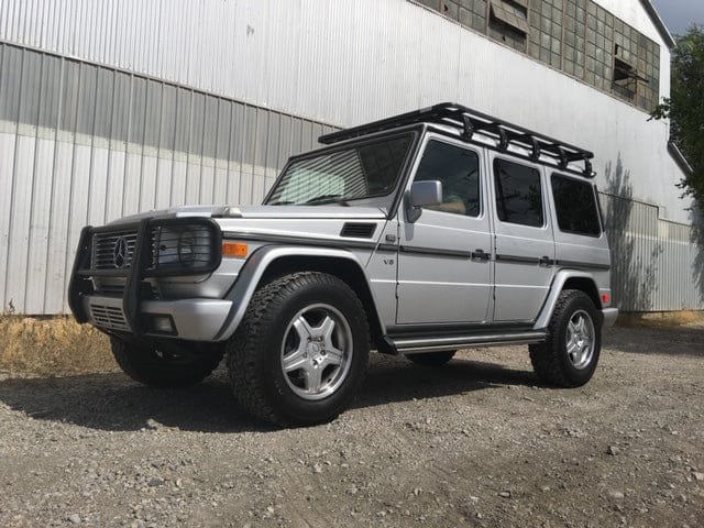 Mercedes G Wagen K9 Roof Rack Kit