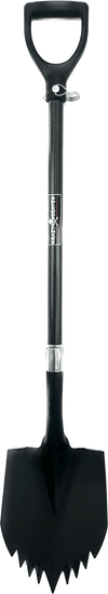 Krazy Beaver Shovel XL (Black Textured Head / Black Handle)