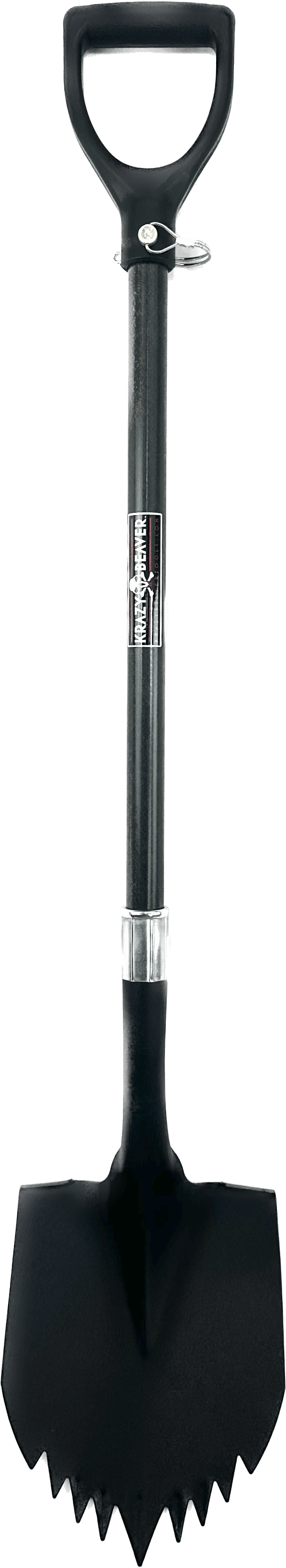 Krazy Beaver Shovel XL (Black Textured Head / Black Handle)