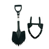 Krazy Beaver Mini Shovel  with guard (Textured Black Head / Black Handle # 45641)