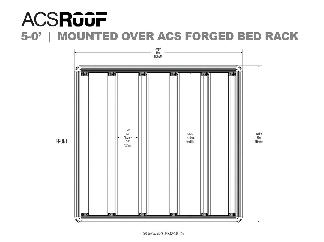 ACS ROOF | Over ACS FORGED &amp; CLASSIC Bedrack