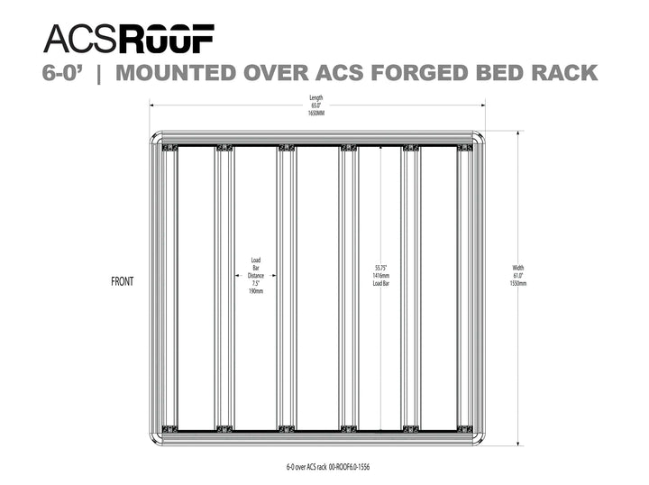 ACS ROOF | Over ACS FORGED &amp; CLASSIC Bedrack