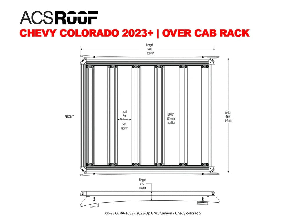 ACS ROOF | Over Cab Platform Rack for CHEVY