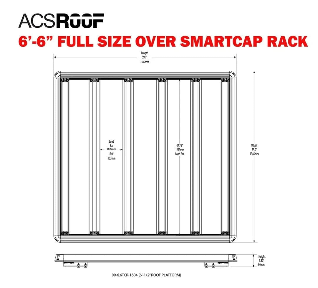 ACS ROOF | Over Truck Cap Platform | Smartcap