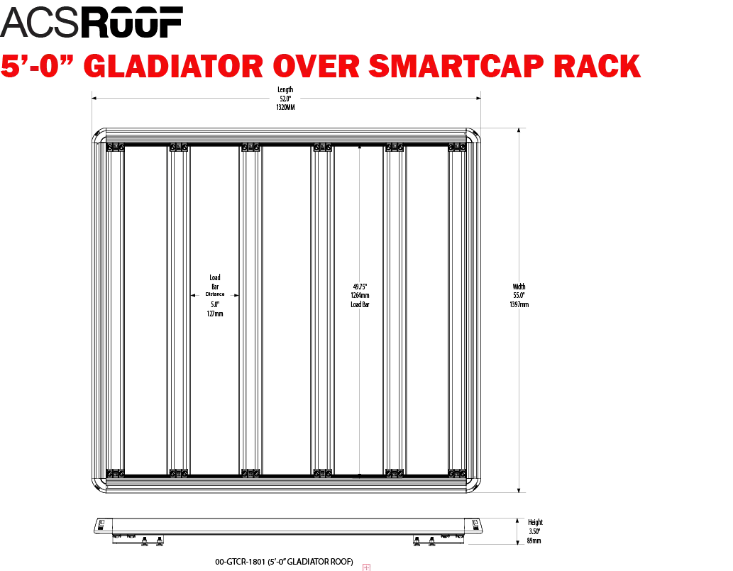 ACS ROOF | Over Truck Cap Platform | Smartcap