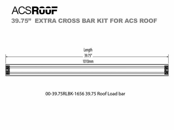 ACS ROOF PLATFORM RACK -  Extra Load Bar Kit
