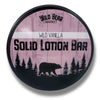 Wild Vanilla Solid Lotion Bar