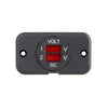 29mm Panel Mount Dual Volt Meter (9-48Vdc)
