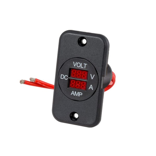 29mm Panel Mount Volt &amp; Ammeter (7-33V/0-25A)