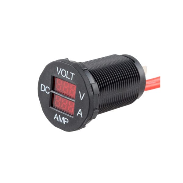 29mm Panel Mount Volt &amp; Ammeter (7-33V/0-25A)