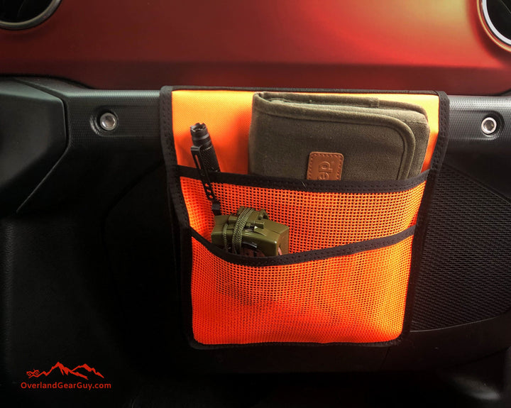 Jeep Grab Handle Mesh Flat Pocket