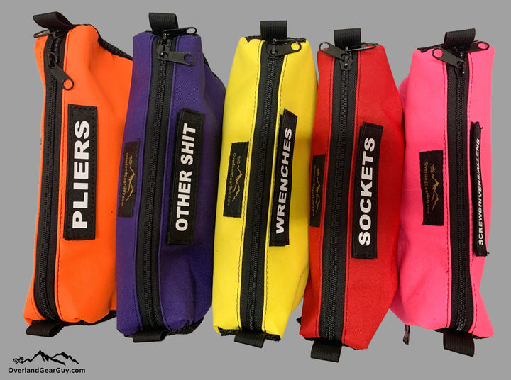 Tool Pouch with mesh ends