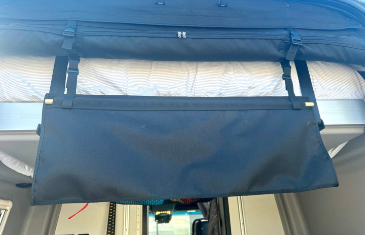 Rear Storage Organizer for StoryTeller, Jayco, Entegra &amp; Revel Vans