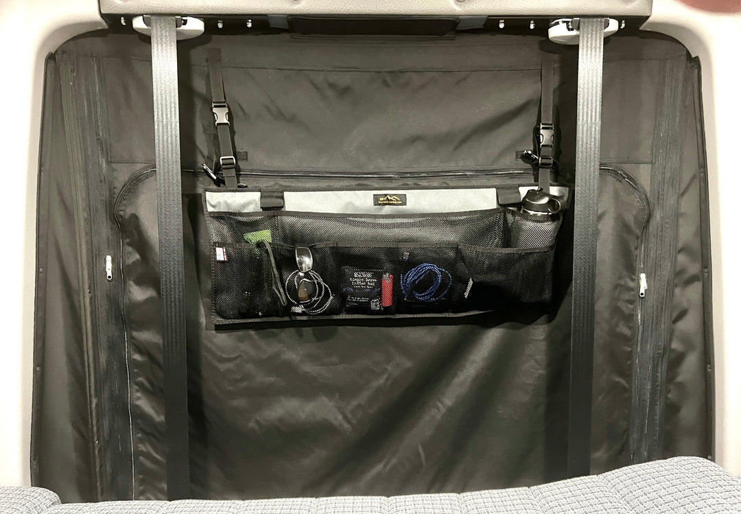Rear Storage Organizer for StoryTeller, Jayco, Entegra &amp; Revel Vans