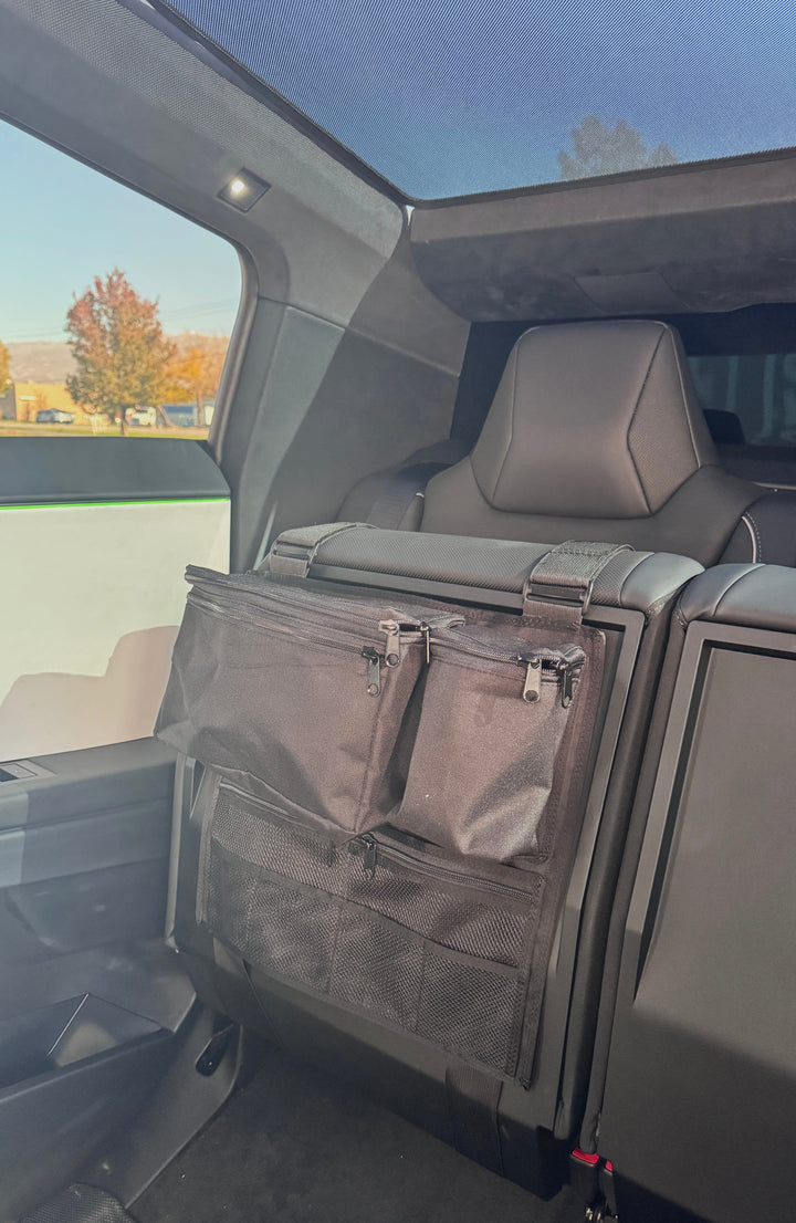 Cyber Truck Backseat Storage Solutions