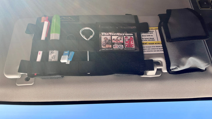 Grenadier MOLLE Visor Organizer WITH MIRROR