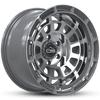 Badlander | Gloss Gunmetal Machined (FORGED)