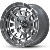 Badlander | Gloss Gunmetal Machined (FORGED)