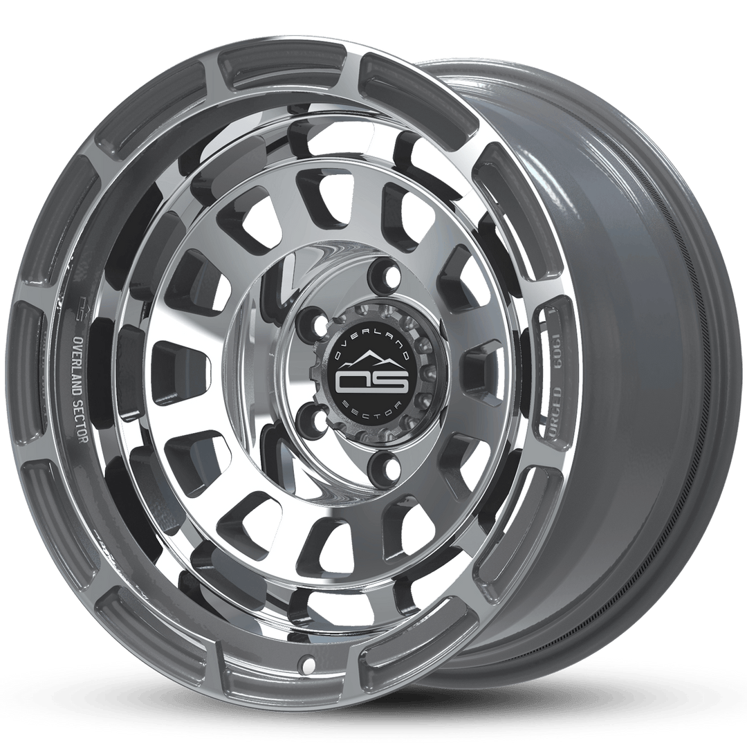Badlander | Gloss Gunmetal Machined (FORGED)