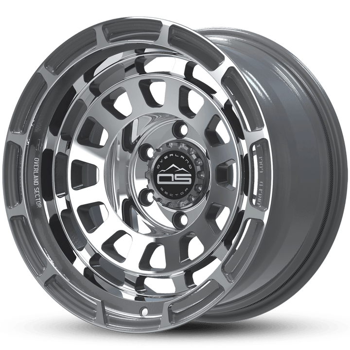 Badlander | Gloss Gunmetal Machined (FORGED)