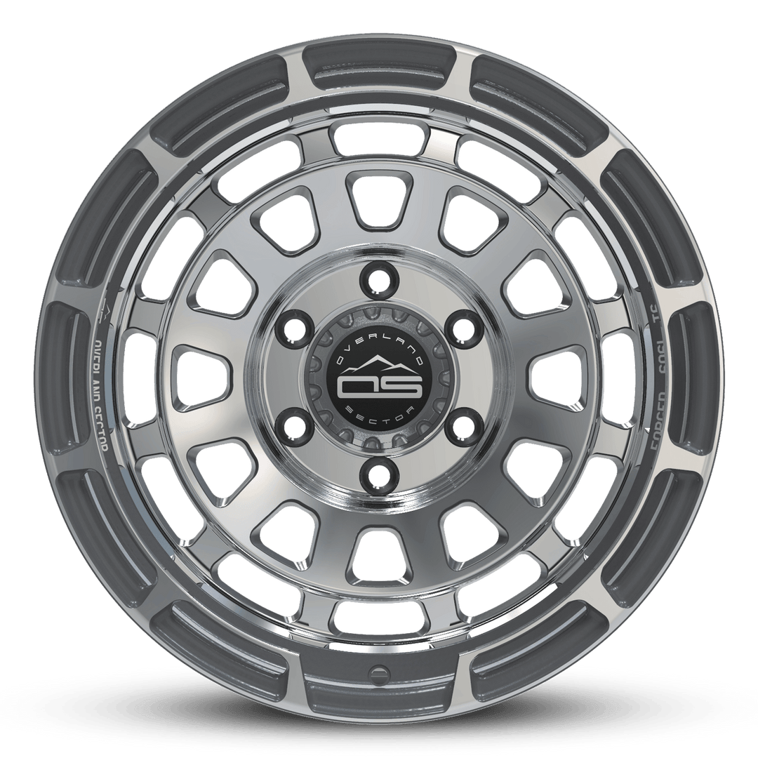 Badlander | Gloss Gunmetal Machined (FORGED)