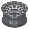 Badlander | Gloss Gunmetal Machined (FORGED)