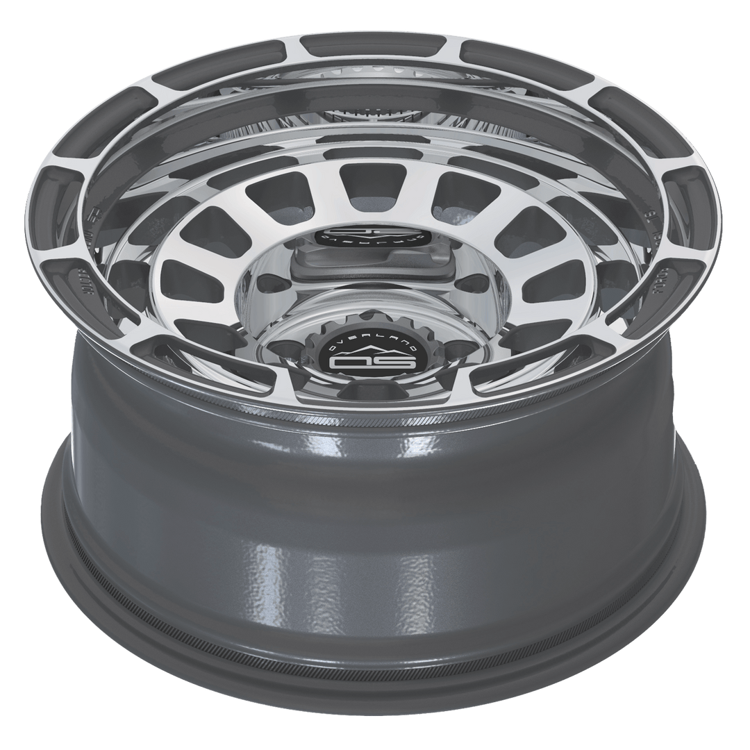 Badlander | Gloss Gunmetal Machined (FORGED)