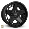 Overland Sector Atlas 17x9 -12 5x114.3/5x127mm 71.5mm Satin Black