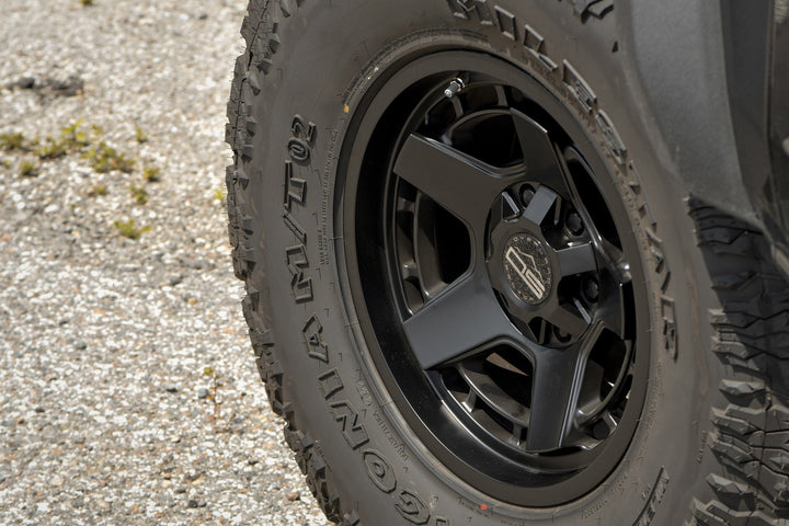 Overland Sector Atlas 17x9 -12 6x135/6x139.7mm 106.2mm Satin Black