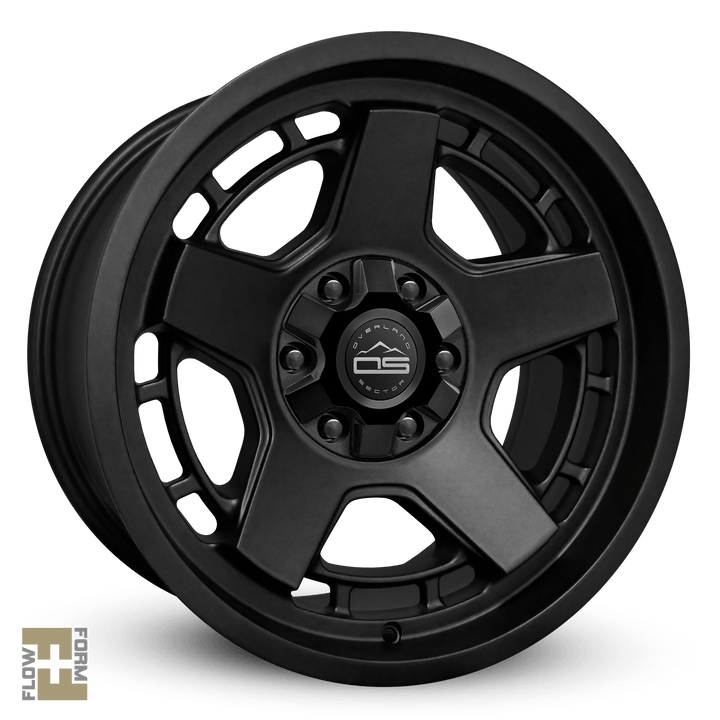 Overland Sector Atlas 17x9 -35 6x135/6x139.7mm 106.2mm Satin Black