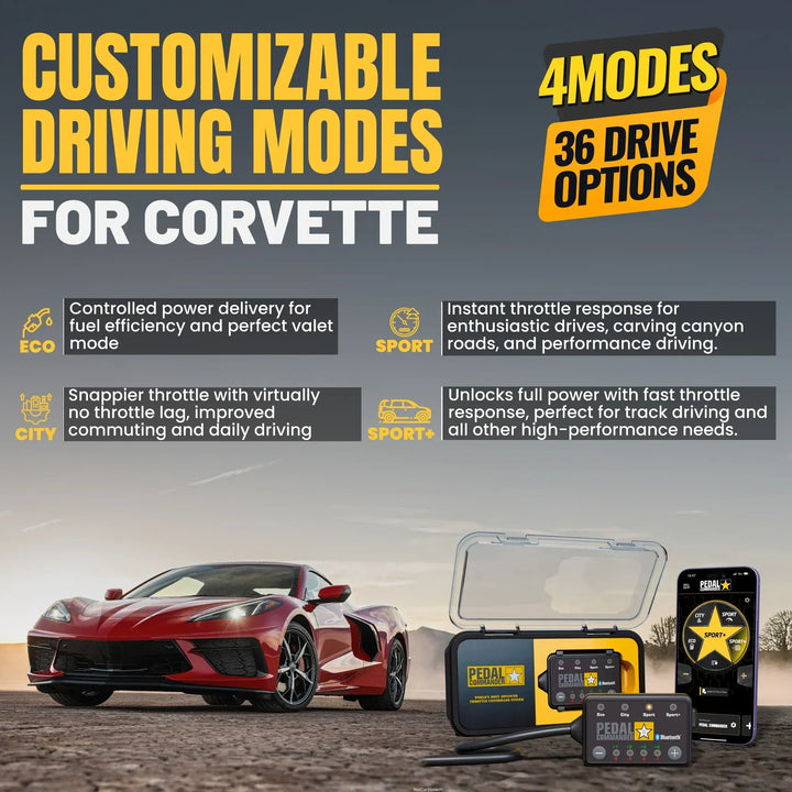 Pedal Commander for Chevrolet Corvette