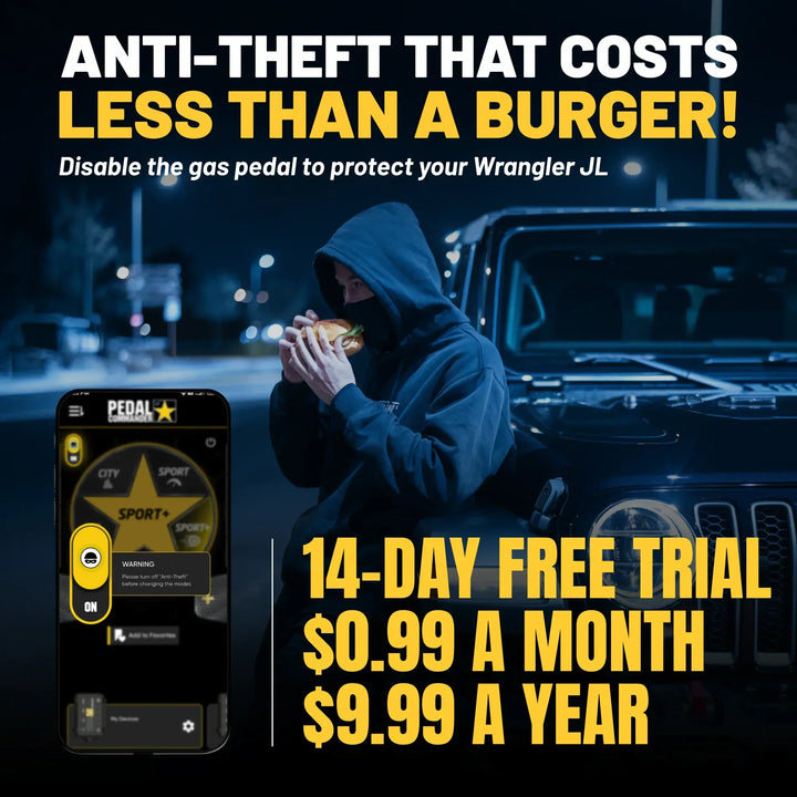 Pedal Commander for Jeep Wrangler