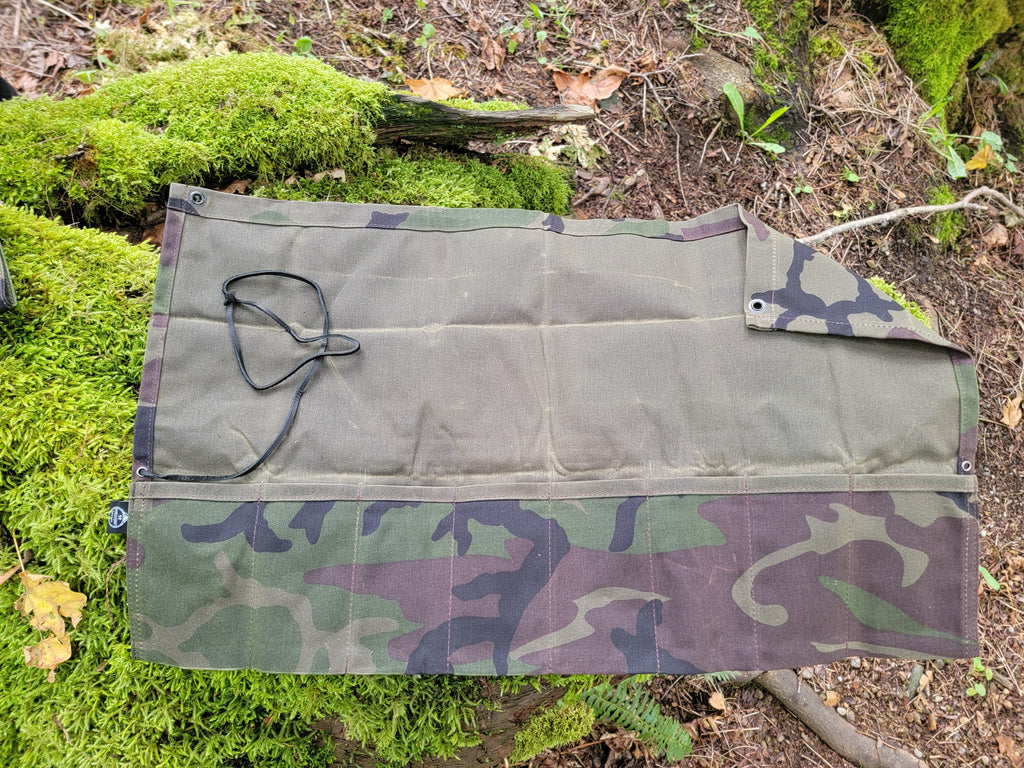 The Birch Waxed Canvas  Roll Up by PNWBUSHCRAFT