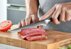 Crimson VG10 3-Pcs Damacus Chef Knife Set with Exotic Sandal Wood Handle