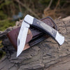 Buck Pocket Knife with Diamond Wood Handle