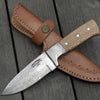 Dragon Hunting Knife with Exotic Leopard Wood Handle