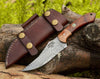 Halcyon Field Dressing Knife with Rosewood & Olivewood Handle