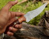Halcyon Field Dressing Knife with Rosewood & Olivewood Handle
