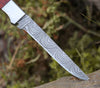Cutmaster 10.5" Damascus Fillet Knife With Exotic Red Heart Handle