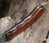 Huntsman Damascus Kukri Knife with Exotic Rose Wood Handle